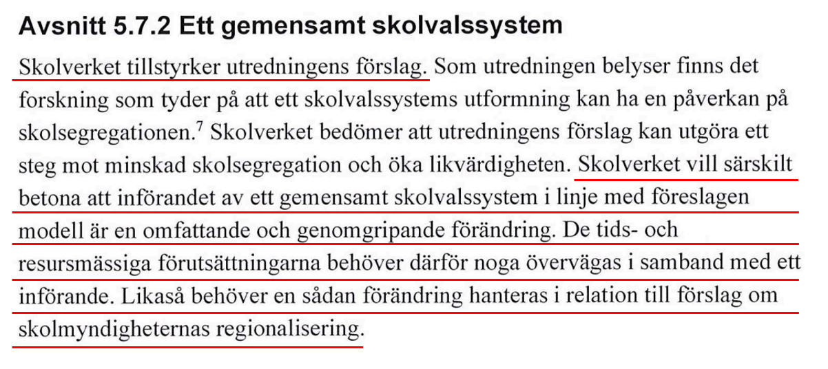 Skolverket i ny rapport: Sverige har inte en skola för alla